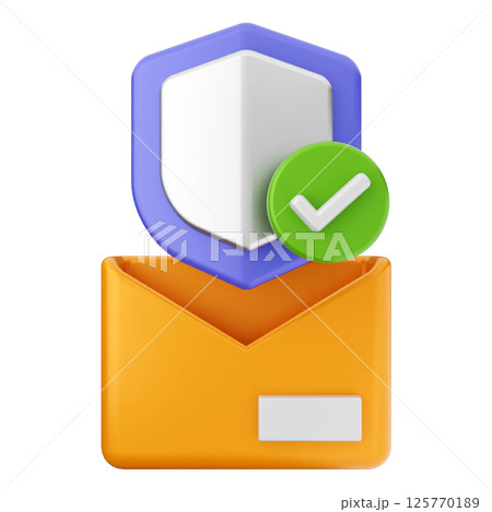 3d security system protection safety firewall 125770189