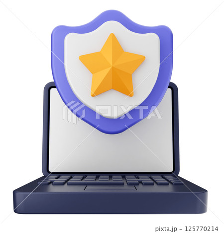3d security system protection safety firewall 125770214