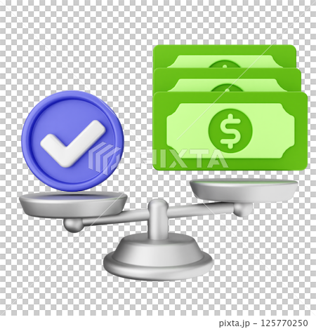 3d money investment icon 3d money investment icon 125770250