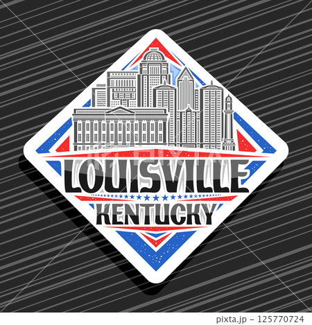 Vector logo for Louisville 125770724