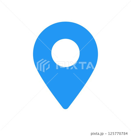 Location or map pin icon	 125770784