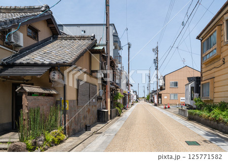 桑名宿花街の街並み（三重県桑名市） 125771582