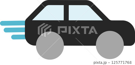 車のグラフィック素材イラスト 車のグラフィック素材イラスト 125771768