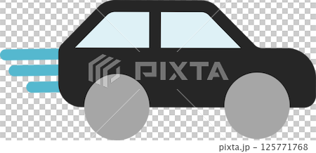 車のグラフィック素材イラスト 車のグラフィック素材イラスト 125771768