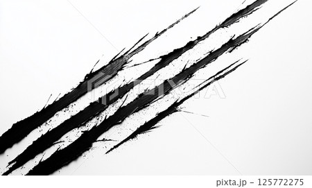 傷跡のような黒い模様 125772275