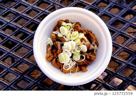 上州名物 もつ焼き B級グルメ 上州名物 もつ焼き B級グルメ 125772559