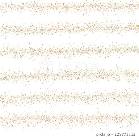 砂粒のボーダー柄の背景イラスト 125773512