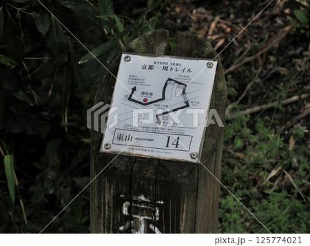 【京都一周トレイル・標識コレクション】東山・14（2025年） 125774021