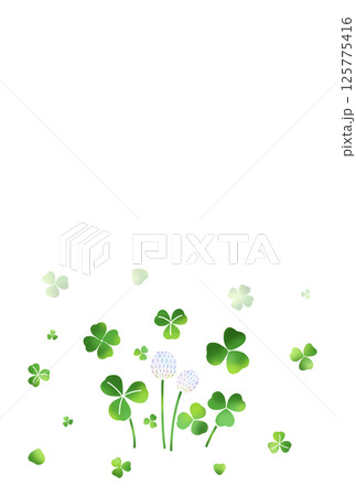 クローバーの背景 J-1 クローバーの背景 J-1 125775416