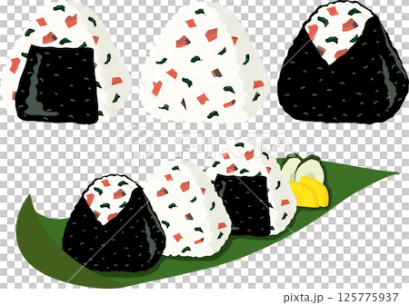 鮭魚海苔飯糰套餐 鮭魚海苔飯糰套餐 125775937