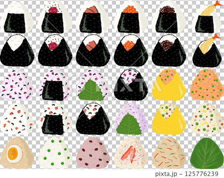 おにぎり　セット 125776239