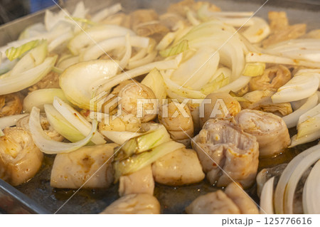 美味しそうな韓国料理 ソウル  125776616