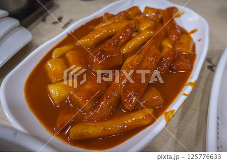 美味しそうな韓国料理 ソウル 美味しそうな韓国料理 ソウル 125776633