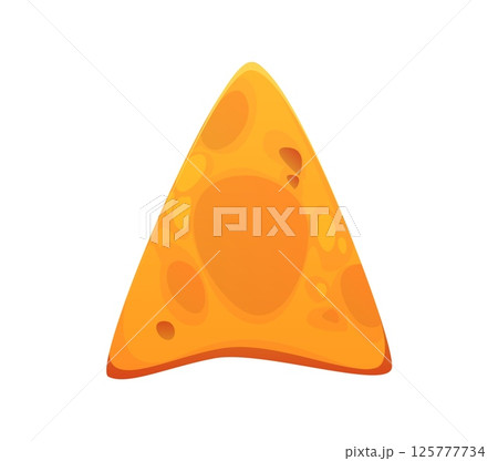 Cartoon Mexican font nacho chip letter A. Mexican party ABC alphabet symbol, Hispanic culture festival food or snack vector latin font letter or Latin America fiesta English typeset element Cartoon Mexican font nacho chip letter A. Mexican party ABC alphabet symbol, Hispanic culture festival food or snack vector latin font letter or Latin America fiesta English typeset element 125777734