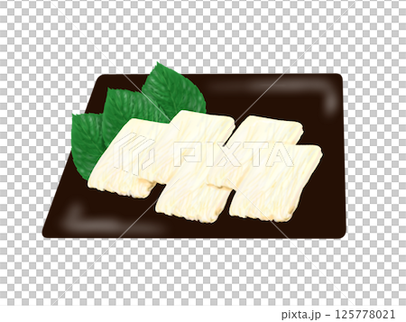 Yuba hand-drawn illustration 125778021