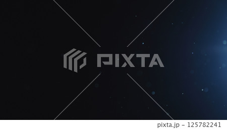 natural dust particles float in air on black background 125782241