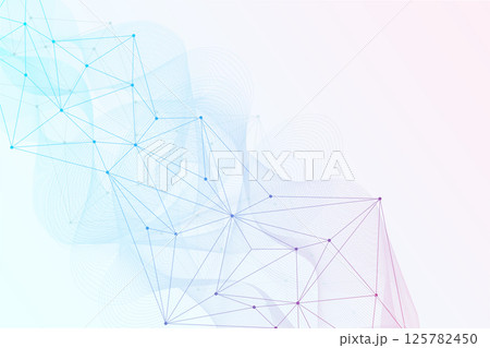 Global network connection website header or banner design. Abstract background with connecting dots and lines. Global business. Social network communication. Internet technology. Vector illustration Global network connection website header or banner design. Abstract background with connecting dots and lines. Global business. Social network communication. Internet technology. Vector illustration 125782450
