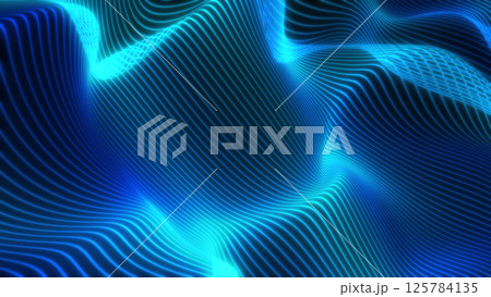 揺らめくシンプルなストライプ/205 125784135