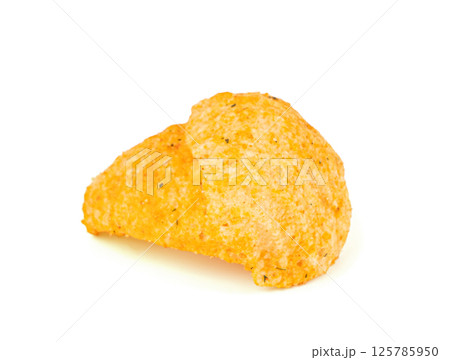 Hummus chickpea chips, chick pea crisps pile, healthy orange snack, fried legume crunchies Hummus chickpea chips, chick pea crisps pile, healthy orange snack, fried legume crunchies 125785950