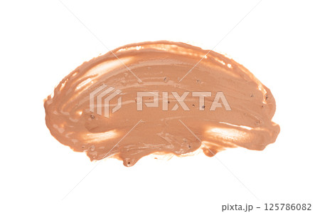 Melted chocolate ice cream isolated, real melting cocoa icecream drops, chocolate ice stain Melted chocolate ice cream isolated, real melting cocoa icecream drops, chocolate ice stain 125786082