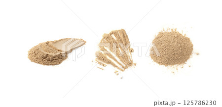 Maca powder isolated, dry Peruvian ginseng powder, ground ayak willku superfood, organic Maca powder isolated, dry Peruvian ginseng powder, ground ayak willku superfood, organic 125786230