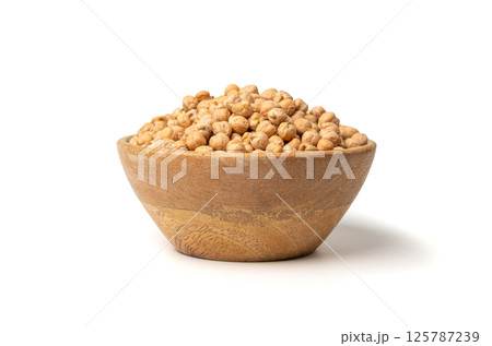 Chickpea, chick pea pile, dry Cicer arietinum fruits, raw Bengal gram legume, garbanzo beans Chickpea, chick pea pile, dry Cicer arietinum fruits, raw Bengal gram legume, garbanzo beans 125787239