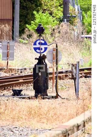 スプリングポイント（転轍機）養老鉄道 125787448
