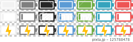 乾電池のグラフィック素材イラスト 乾電池のグラフィック素材イラスト 125788478