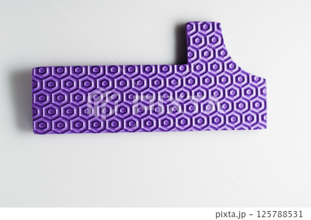The number one is purple. Part of the developing mat. The number one is purple. Part of the developing mat. 125788531