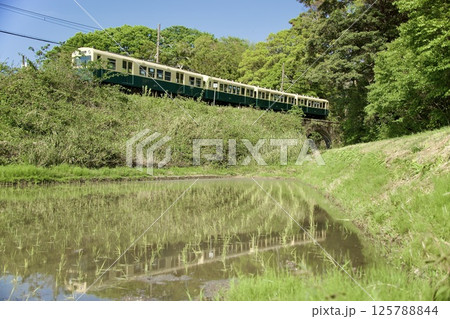 三岐鉄道の眼鏡橋 125788844