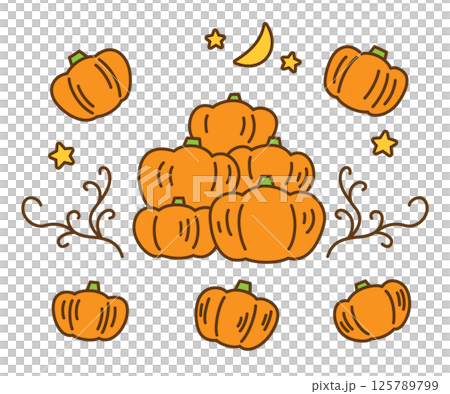 Halloween pumpkin 125789799