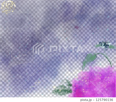 Hydrangea Nocturne - Moonlit Hydrang Hydrangea Nocturne - Moonlit Hydrang 125790136