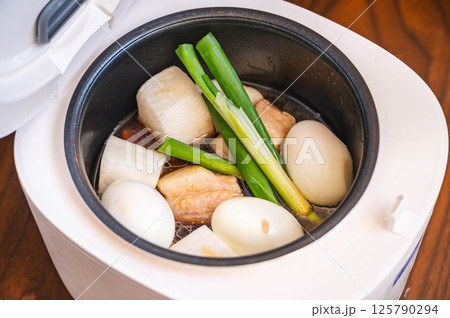 炊飯器で作る豚の角煮　具材を追加 125790294