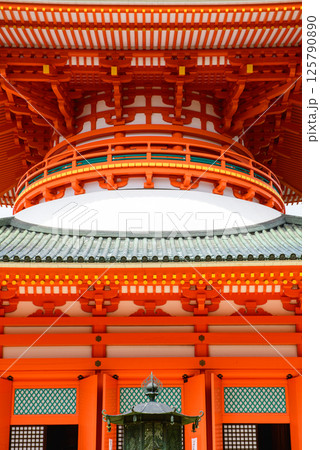 世界遺産高野山 根本大塔 壇上伽藍 和歌山県 世界遺産高野山 根本大塔 壇上伽藍 和歌山県 125790890