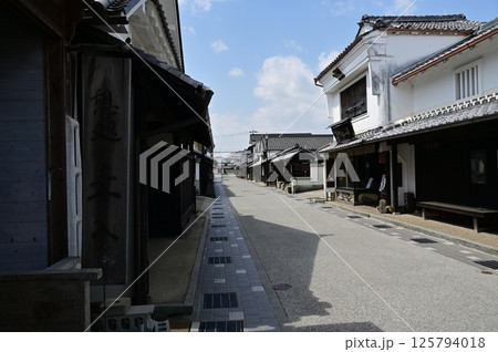 河原町妻入商家郡の建造物保存地区(兵庫県丹波篠山市) 河原町妻入商家郡の建造物保存地区(兵庫県丹波篠山市) 125794018