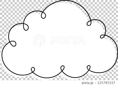 A whimsical, fluffy cloud, isolated on a black background, creates a sense of gentle wonder, perfect for adding a touch of fantasy. A whimsical, fluffy cloud, isolated on a black background, creates a sense of gentle wonder, perfect for adding a touch of fantasy. 125795337