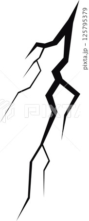 Abstract minimalist depiction showcasing fractures against a black expanse, symbolizing fragility, disruption, and the raw aesthetics of breaking points. Abstract minimalist depiction showcasing fractures against a black expanse, symbolizing fragility, disruption, and the raw aesthetics of breaking points. 125795379
