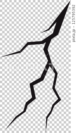 Striking dark cracks across the black backdrop, reminiscent of fissures or lightning bolts creating a dynamic and impactful visual. Striking dark cracks across the black backdrop, reminiscent of fissures or lightning bolts creating a dynamic and impactful visual. 125795392