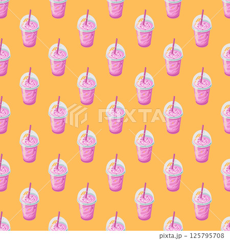 seamless background with different hamburger. seamless background with different hamburger. 125795708