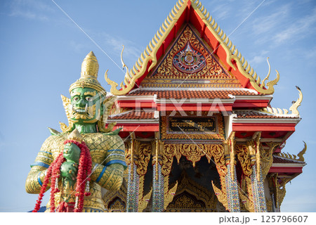 THAILAND CHONBURI SAMAESAN VILLAGE WAT CHONG 125796607
