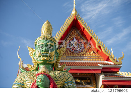 THAILAND CHONBURI SAMAESAN VILLAGE WAT CHONG 125796608