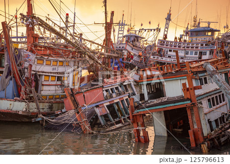 THAILAND RAYONG FISHING HARBOUR THAILAND RAYONG FISHING HARBOUR 125796613