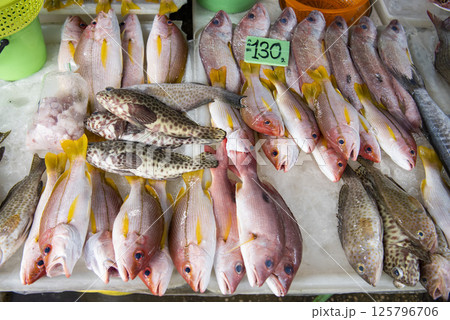THAILAND CHONBURI SATTAHIP OLD TOWN MARKET THAILAND CHONBURI SATTAHIP OLD TOWN MARKET 125796706