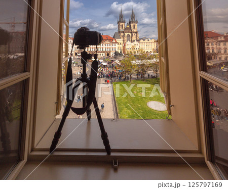 Church of Our Lady before Tyn in Prague, Czech Republic 125797169