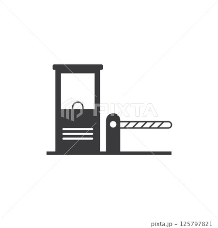 a toll booth. a toll booth. 125797821