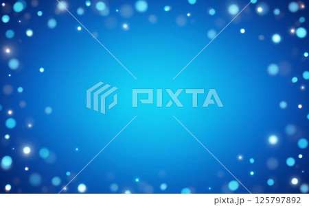 Blue Bokeh Light Frame Background, Glowing Abstract Border with Soft Defocused Circles Blue Bokeh Light Frame Background, Glowing Abstract Border with Soft Defocused Circles 125797892