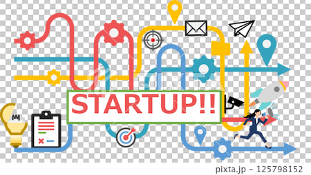 開展新業務的插圖 125798152