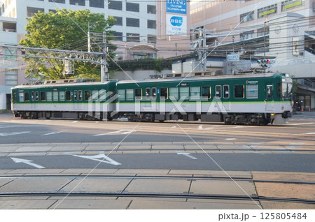 京阪電車 700形電車(浜大津駅前交差点) 京阪電車 700形電車(浜大津駅前交差点) 125805484