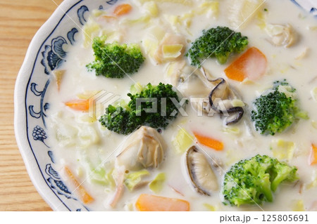 クラムチャウダー クラムチャウダー 125805691