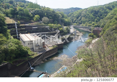 関西電力 天ケ瀬発電所（貯水式水力発電） 125806077